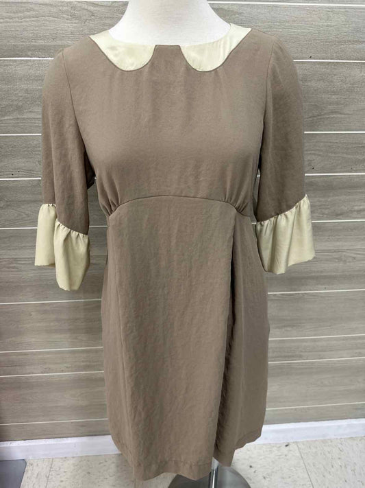 Cotelac Beige Womens Size 2/4 Dress