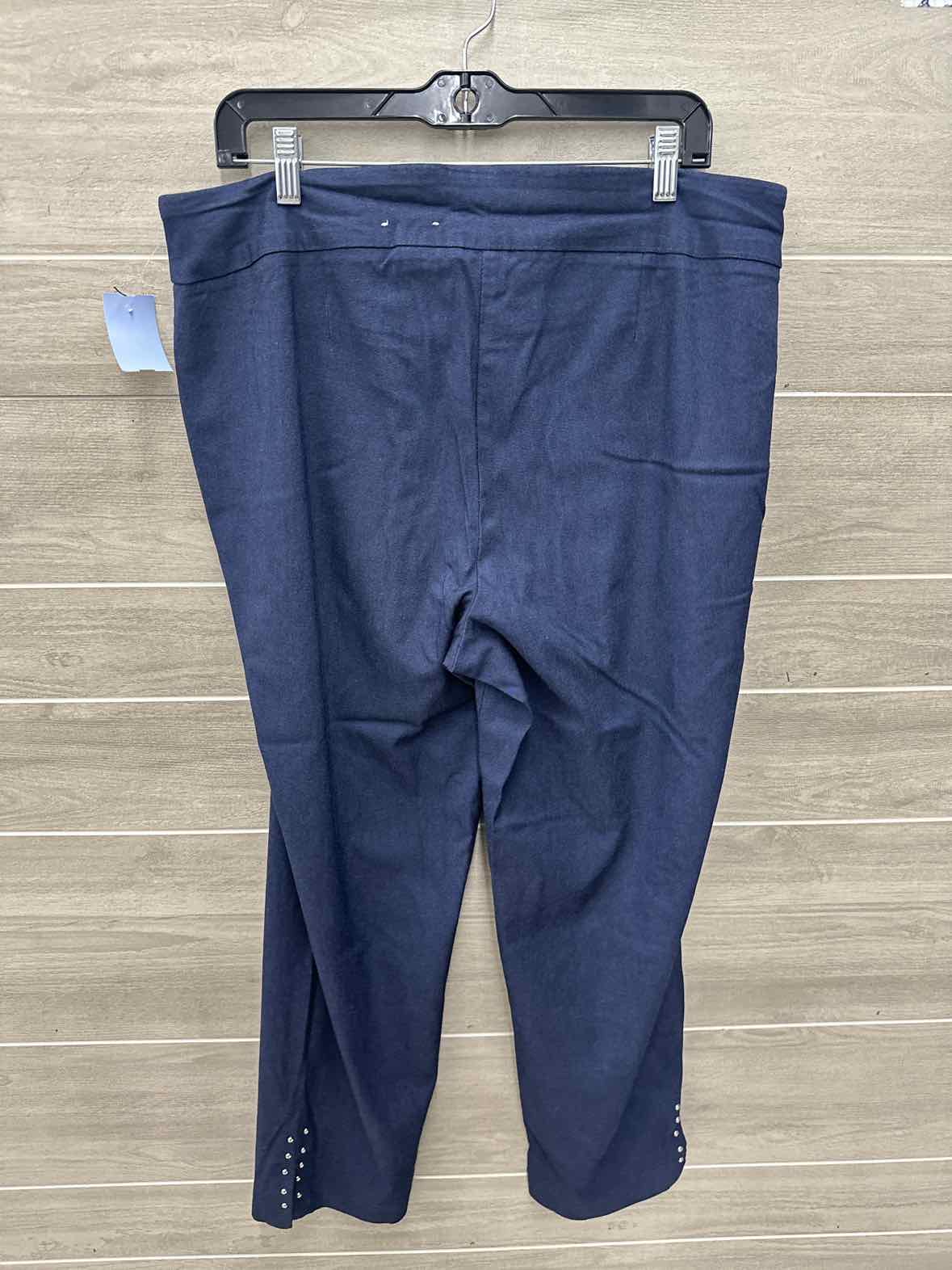 Roz & Ali Size 16 Blue Plus Pants