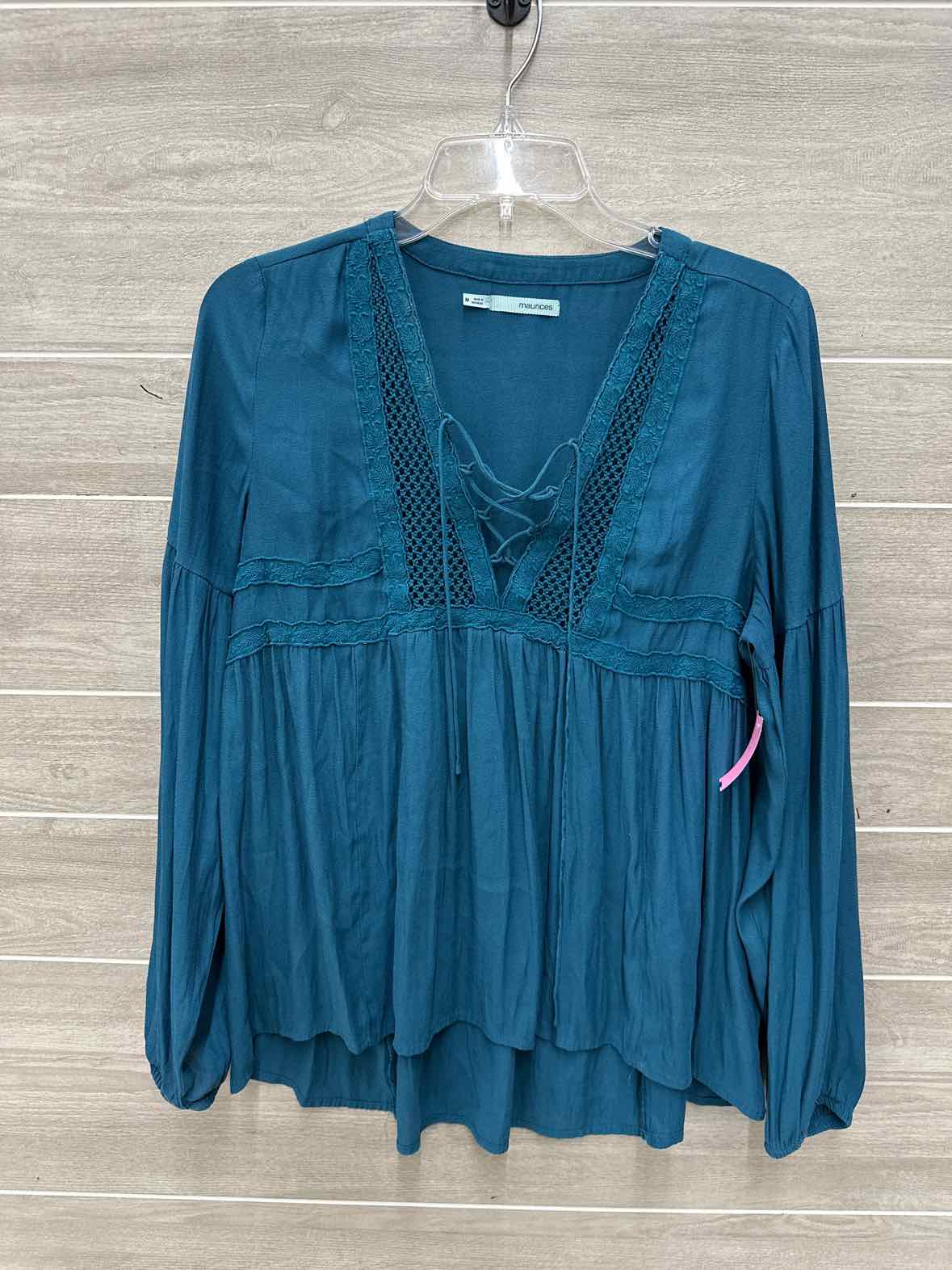Maurices Size M Teal Womens Shirt