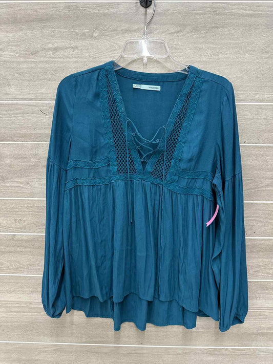 Maurices Size M Teal Womens Shirt