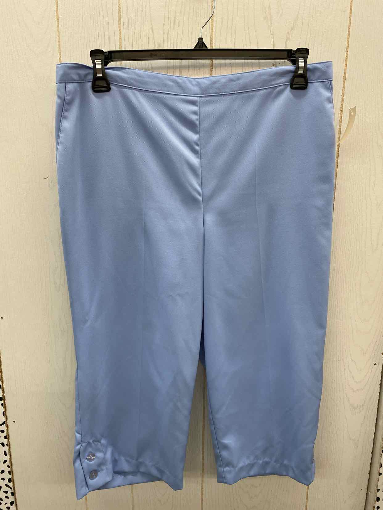 Alfred Dunner Blue Womens Size 16 Pants