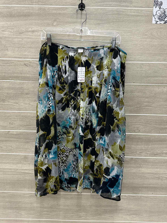 CJ Banks Gray Womens Women Size 22W Skirt