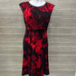 Connected Size 8P Red Petite Dress