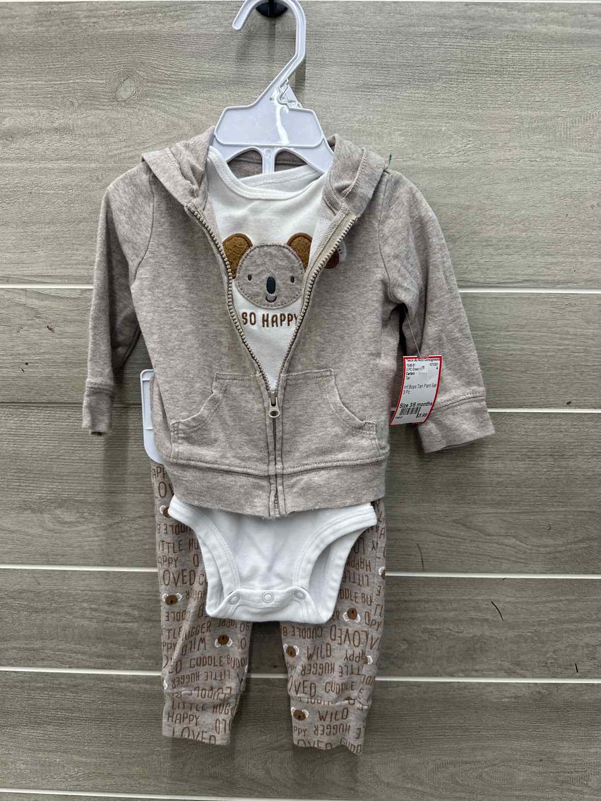 Carters Infant 3/6 months 2 PC Ensemble