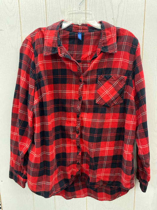 Falls Creek Red Womens Size 2X Shirt