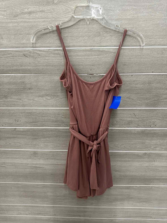 Eye Candy Size 10/12 Pink Womens Romper