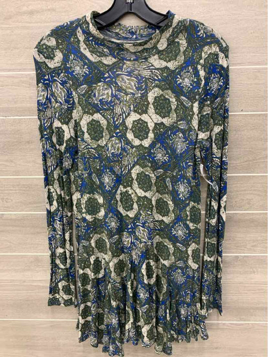 We the Free Blue Womens Size 8 Dress