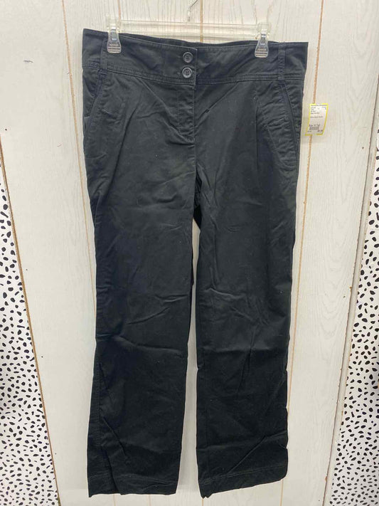 NY & Co Black Womens Size 10 Tall Pants