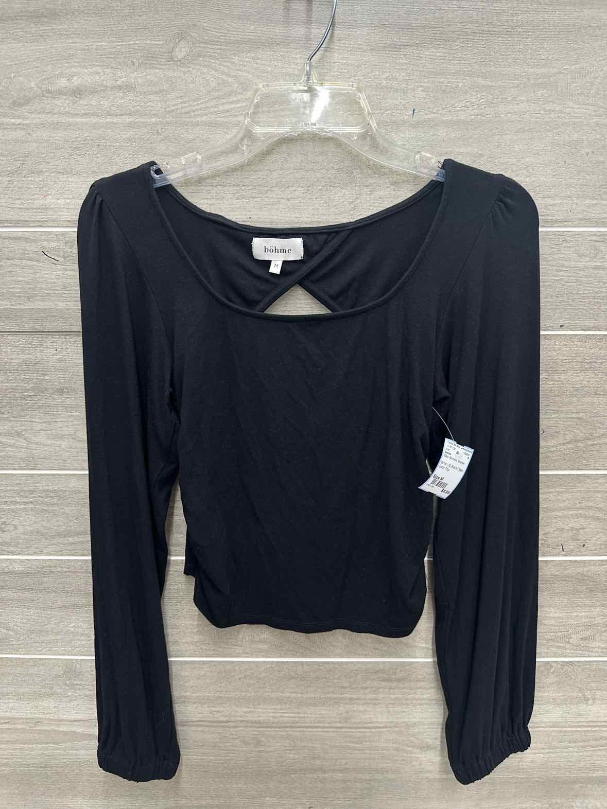 bohme Size M Black Womens Shirt