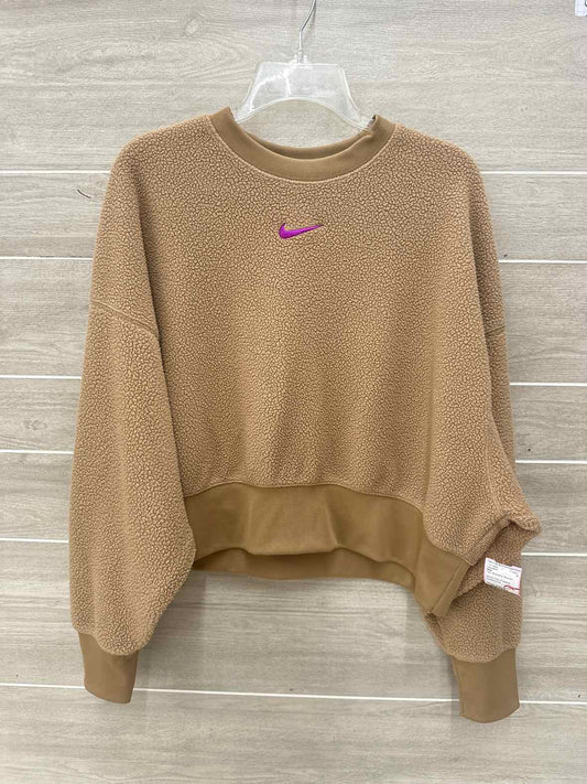 Nike Size XS/S Tan Womens Sweatshirt