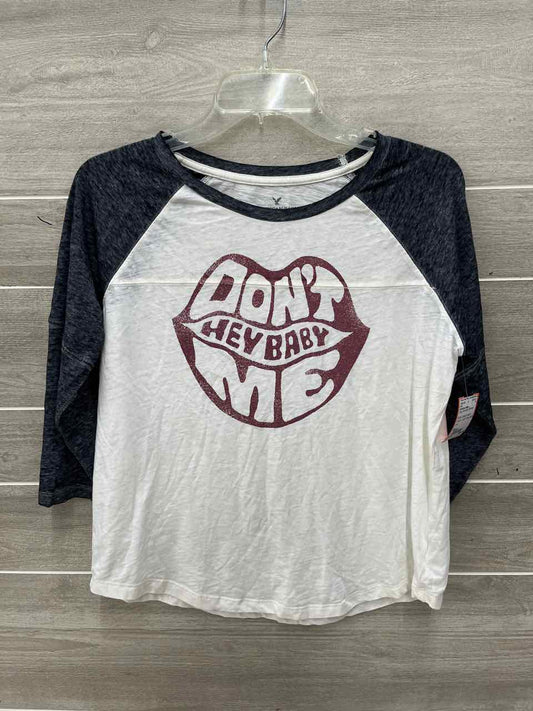 American Eagle Gray Womens Women Size L Shirt
