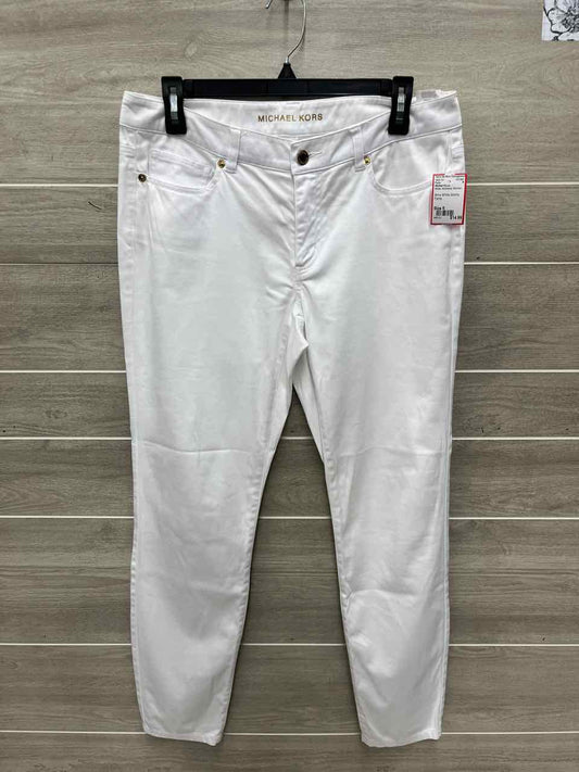Michael KORS Size 6 White Womens Pants