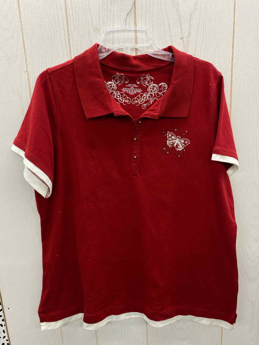 Red Womens Size 18/20 Shirt