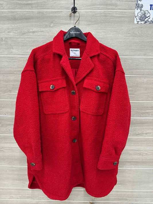 Old Navy Size XL Red Womens Jacket (Outdoor)