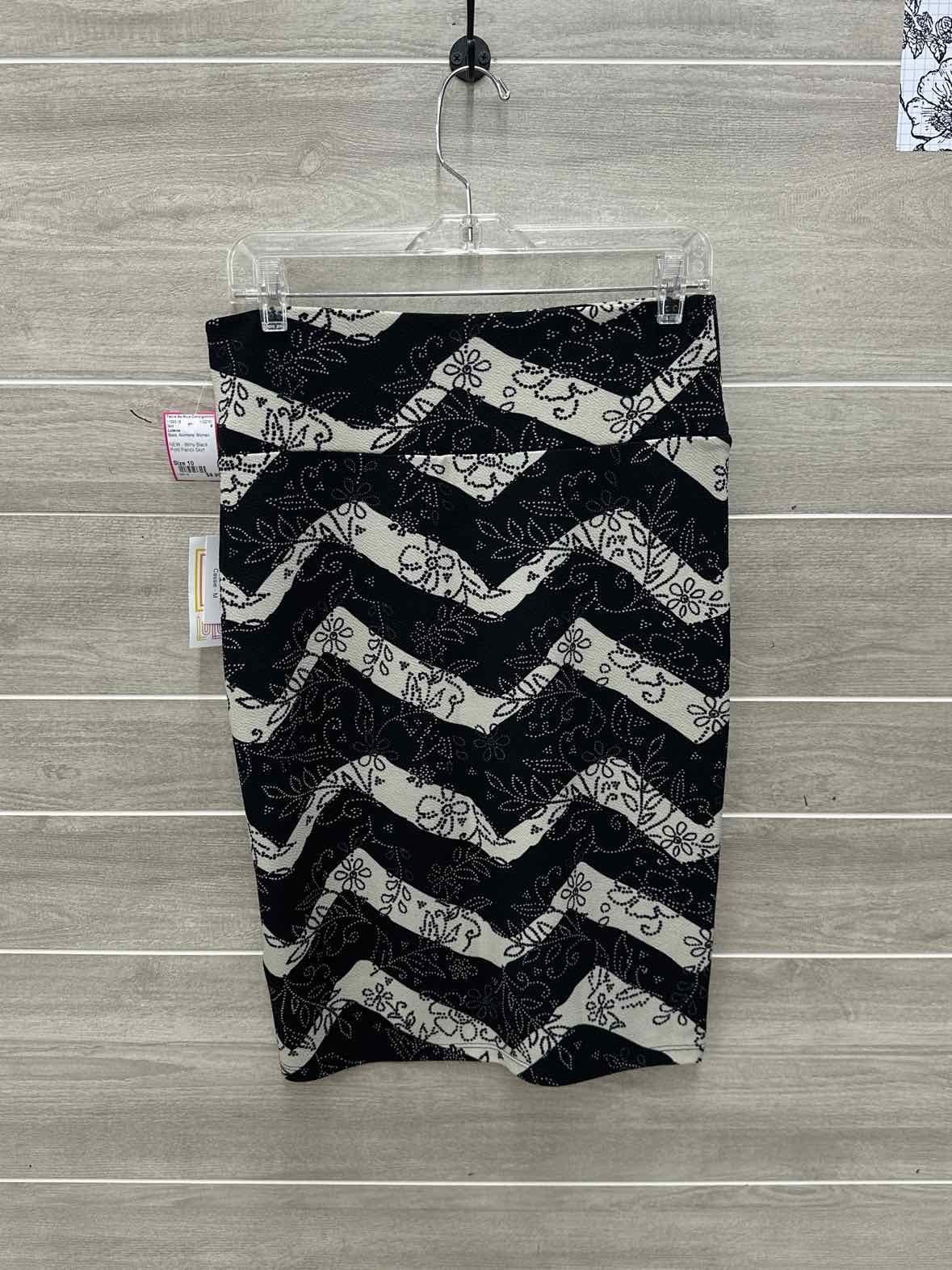 Lularoe Size 10 Black Womens Skirt