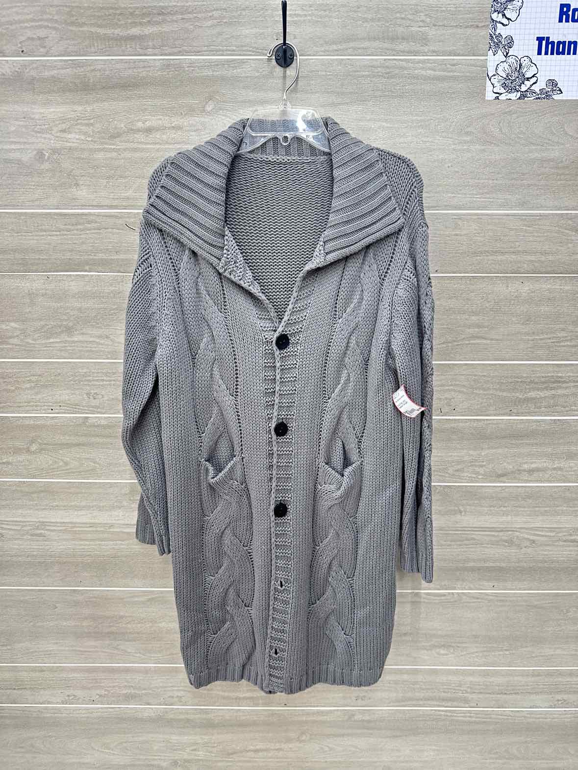 Gray Womens Women Size L Sweater