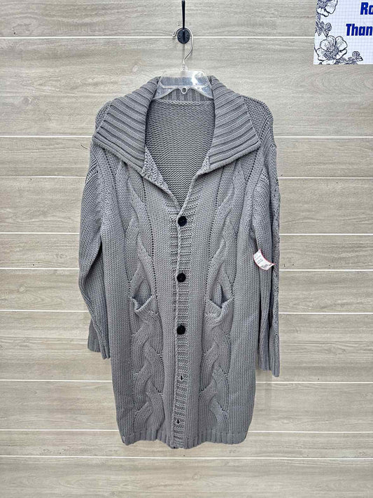 Gray Womens Women Size L Sweater