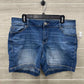 Maurices Size 14W Blue Womens Shorts