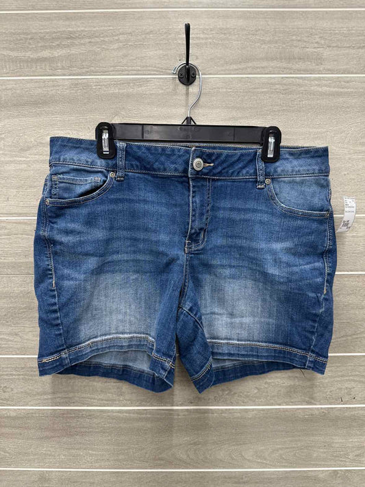 Maurices Size 14W Blue Womens Shorts