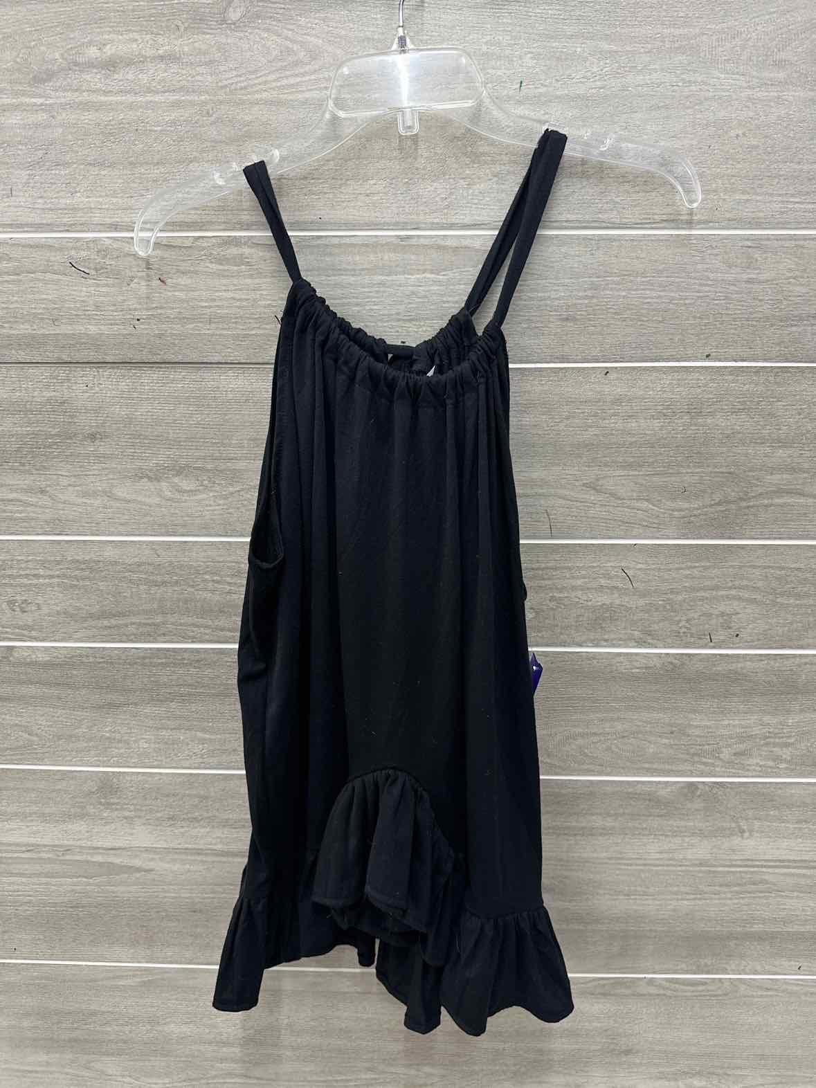 Size L/XL Black Womens Tank Top