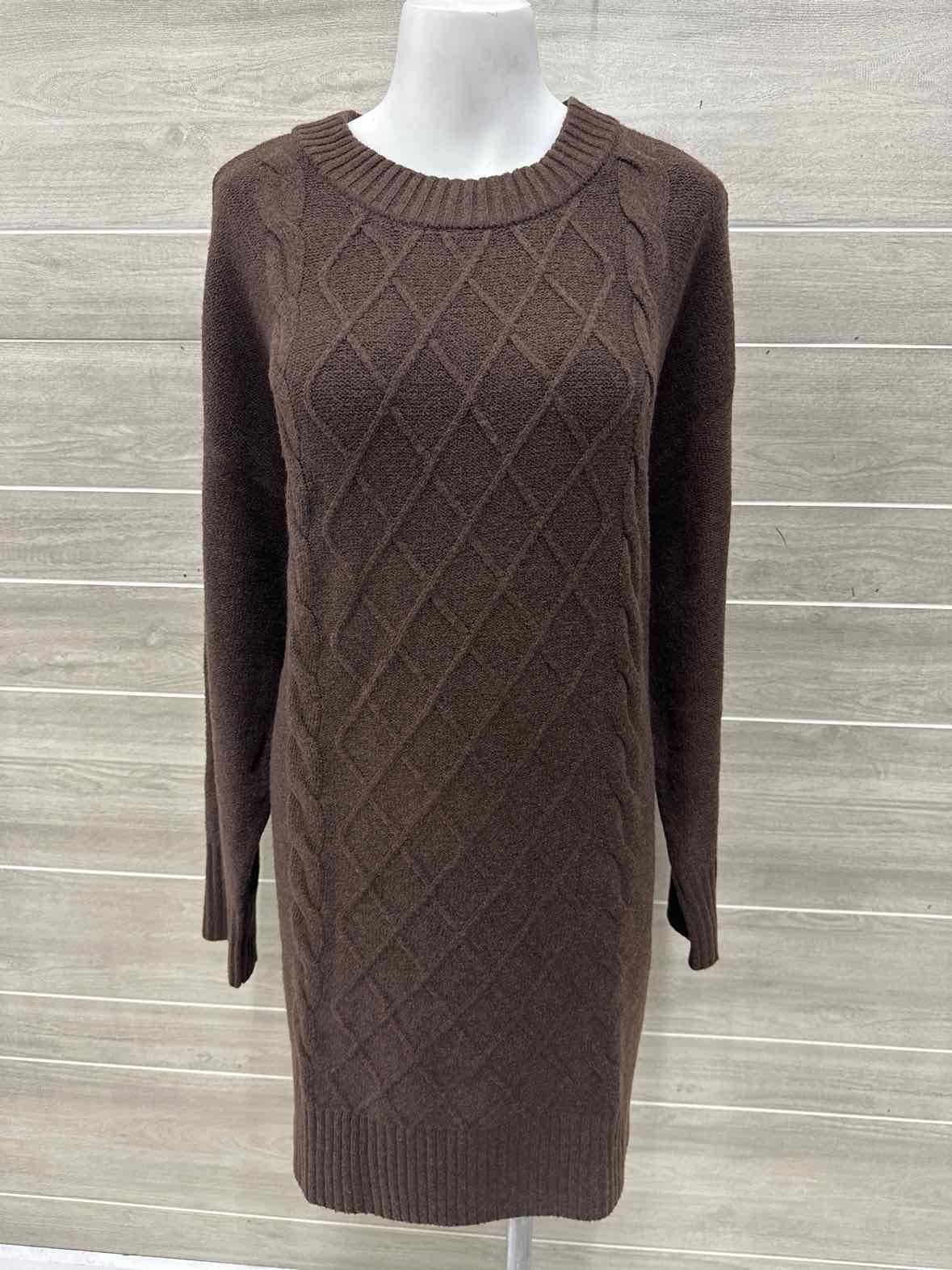 Sonoma Size 12/14 Brown Womens Dress