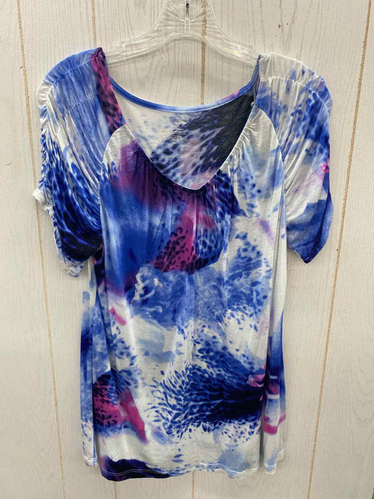 J Lopez Blue Womens Size L/P Shirt