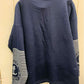 Navy Womens Size XL Sweatshirt