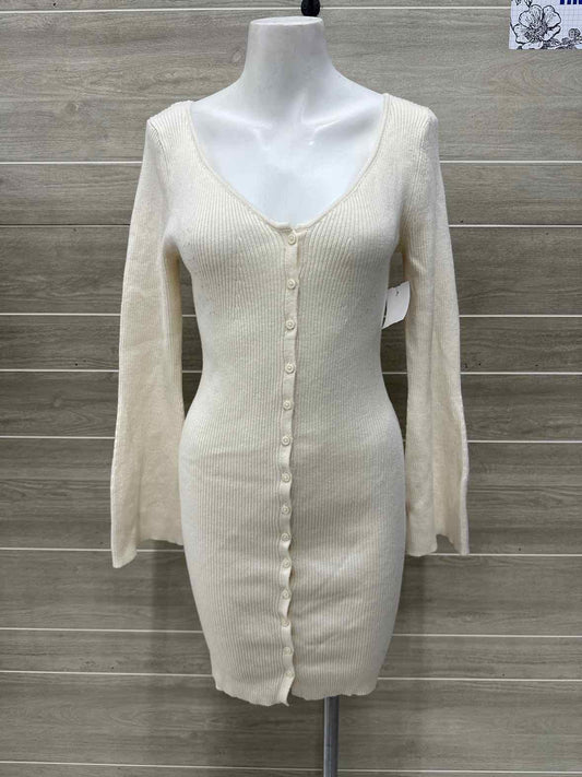 American Eagle Size M Cream Womens Dress