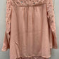 Roamans Pink Womens Size L Shirt