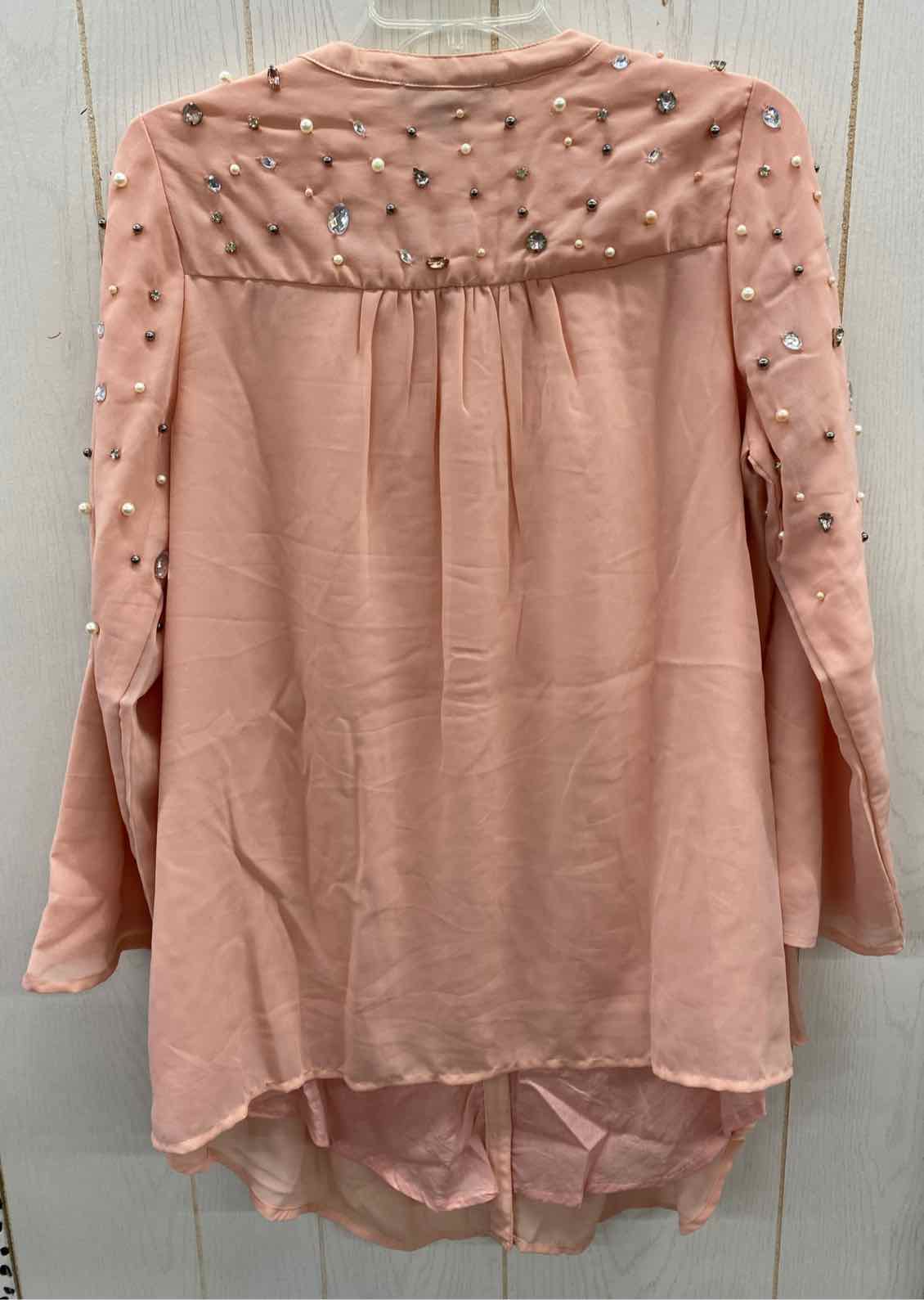 Roamans Pink Womens Size L Shirt