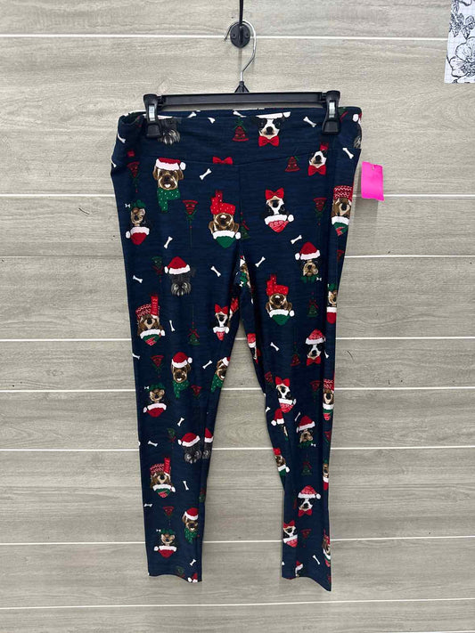 Size M Navy Womens Leggings