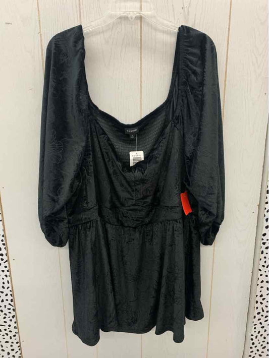 Torrid Black Womens Size 4X Shirt