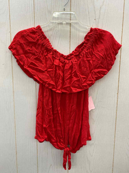 Express Red Womens Size Small Shirt