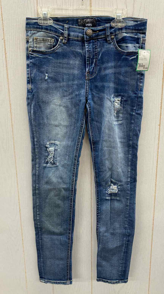 Silver Girls Size 14 Jeans