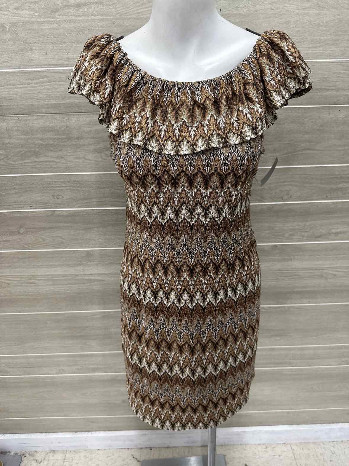 Muse Size 2 Brown Womens Dress