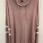 Mono b Pink Womens Size L/XL Shirt