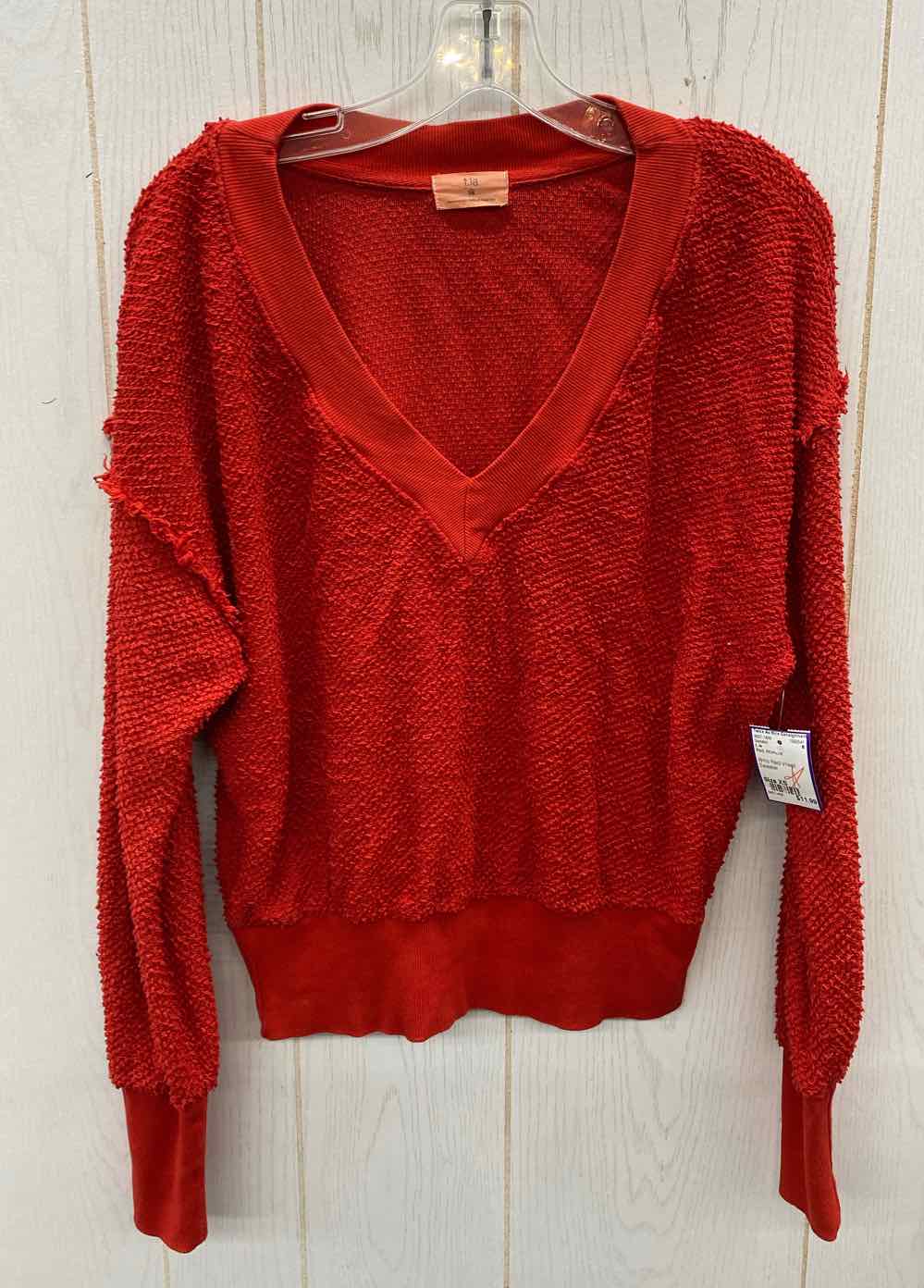 t. la Red Womens Size XS Sweater