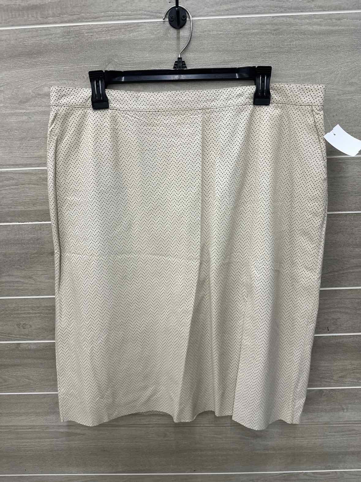 ARMANI Collezioni Beige Womens Size 16 Skirt
