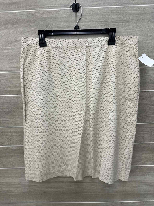 ARMANI Collezioni Beige Womens Size 16 Skirt