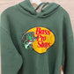 Size XL Tall Green Womens Sweatshirt