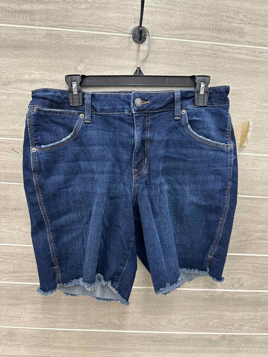 Maurices Blue Womens Women Size 14 Shorts