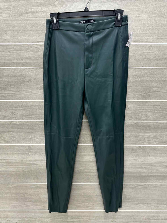 ZARA Green Womens Size 4 Pants