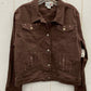 Brown Womens Size 14 Blazer