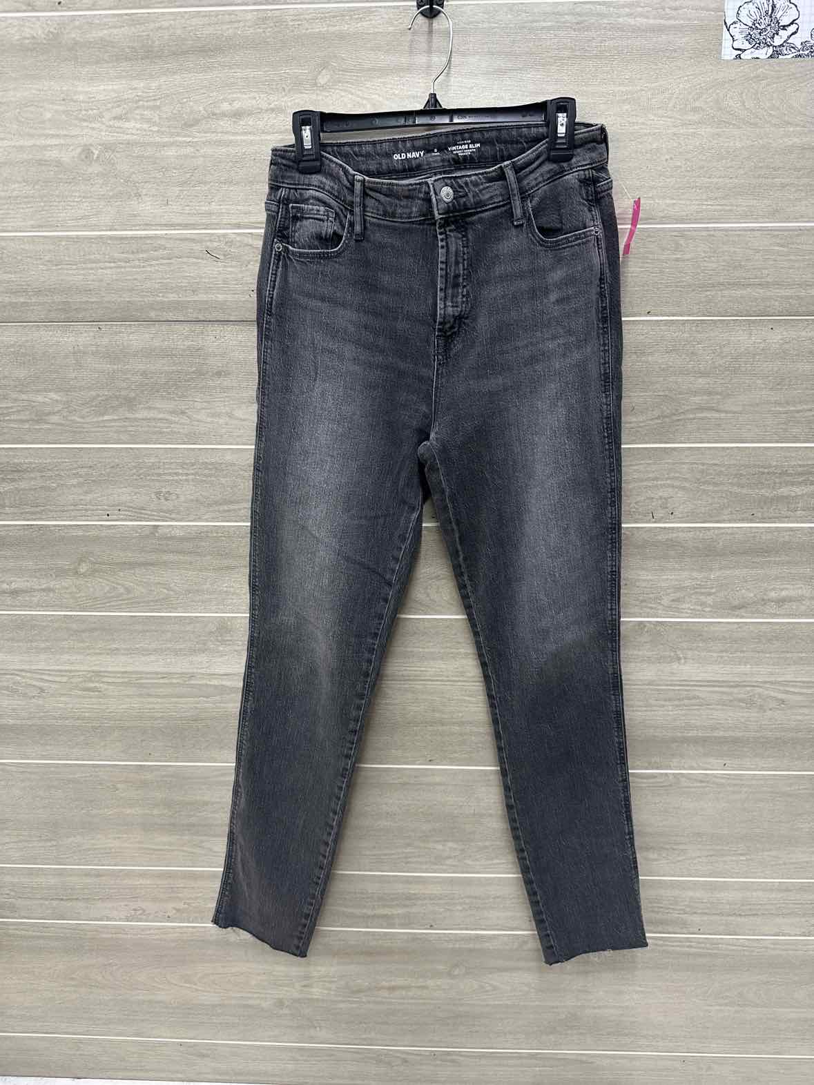 Old Navy Size 8 Tall Gray Womens Jeans
