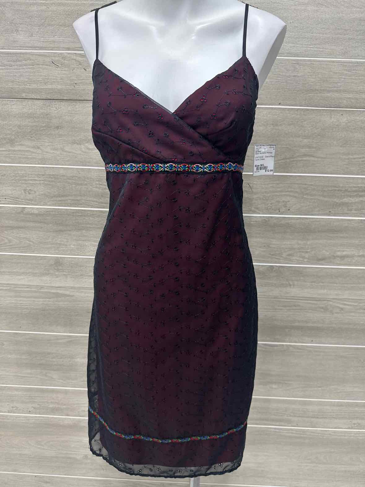 Bonkers Size M/L Black Womens Dress