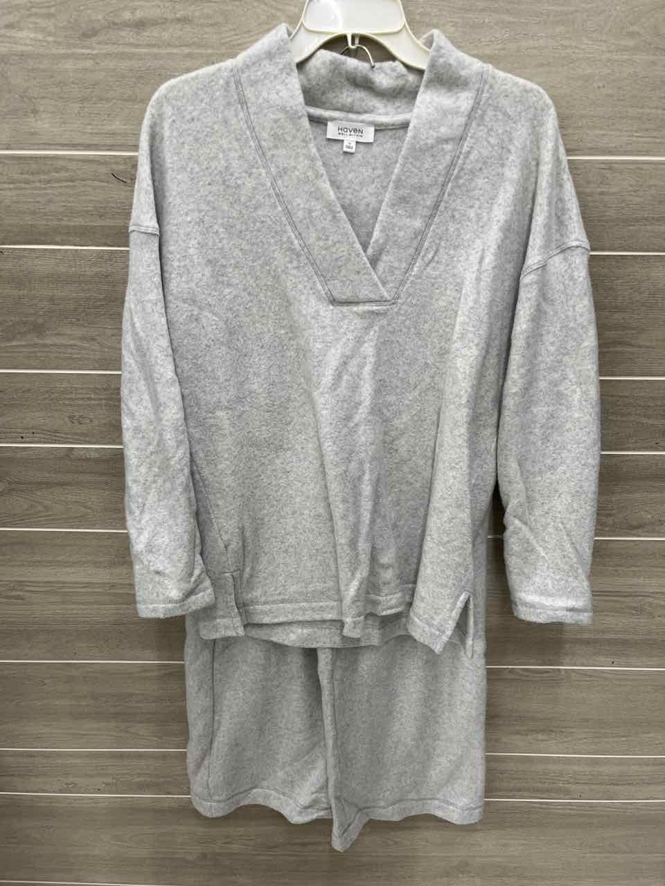 Haven Well Within Size M Gray Womens Pant Set