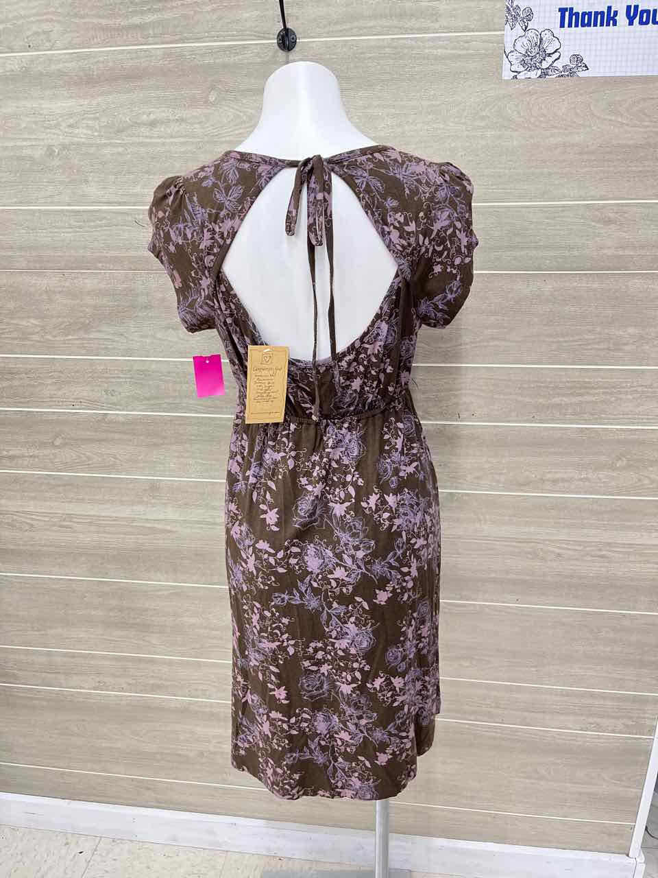 Size 6/8 Brown Womens Dress