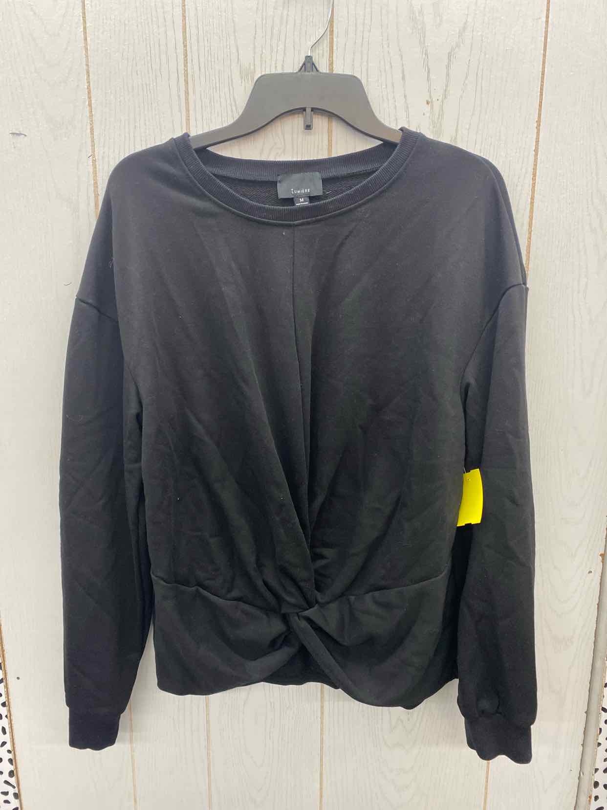 Lumiere Black Womens Size M Sweatshirt