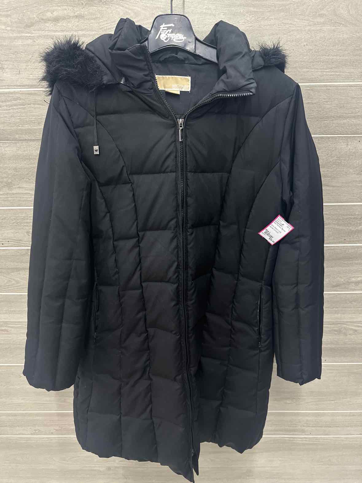 Michael KORS Size L Black Womens Jacket (Outdoor)