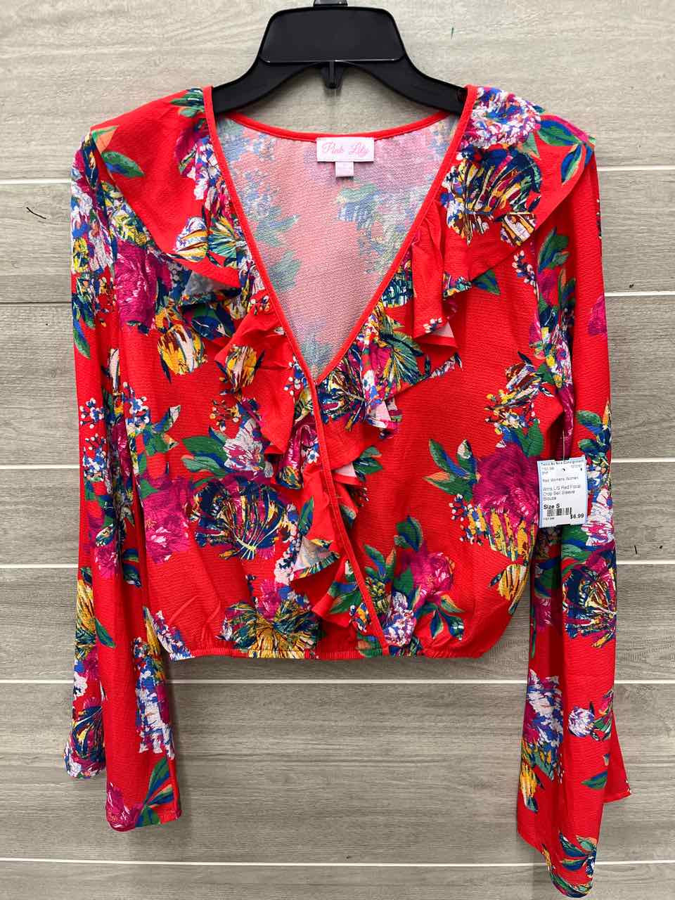 Size S Red Womens Shirt